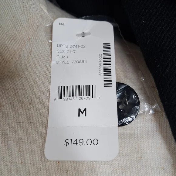 Thyme Maternity Black Trench Coat - Picture 3 of 16